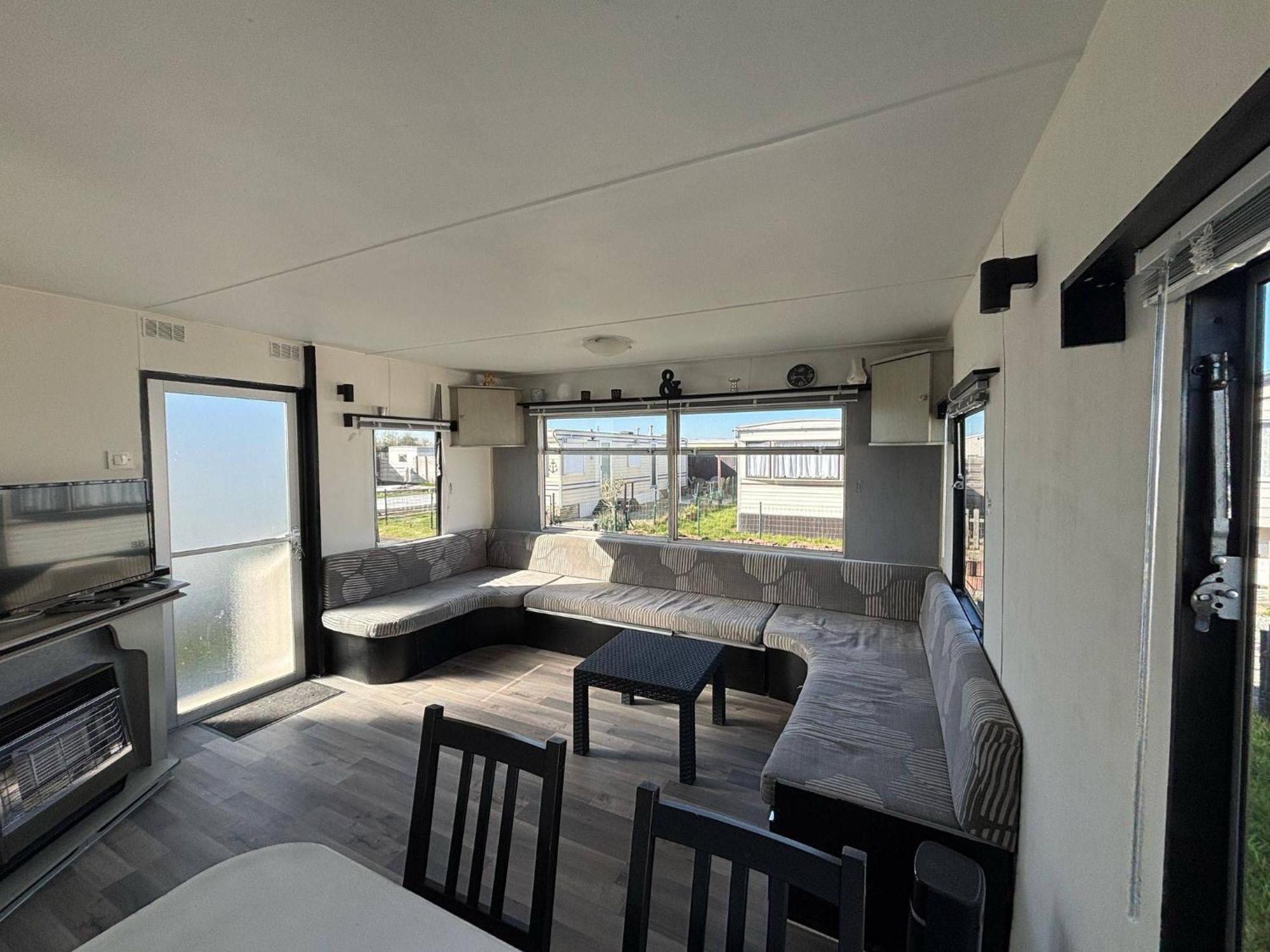 Mobile Home Au Camping New Vennepark Harendijk Esterno foto