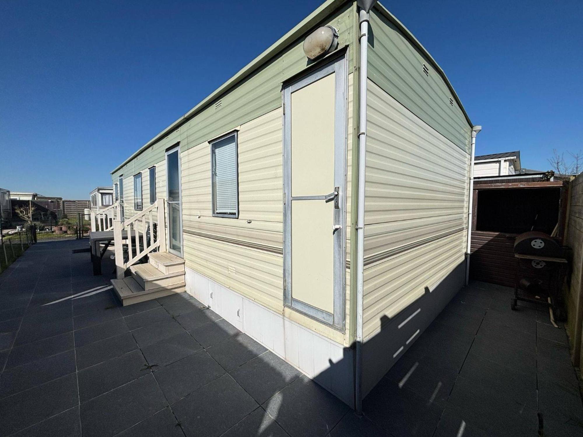 Mobile Home Au Camping New Vennepark Harendijk Esterno foto